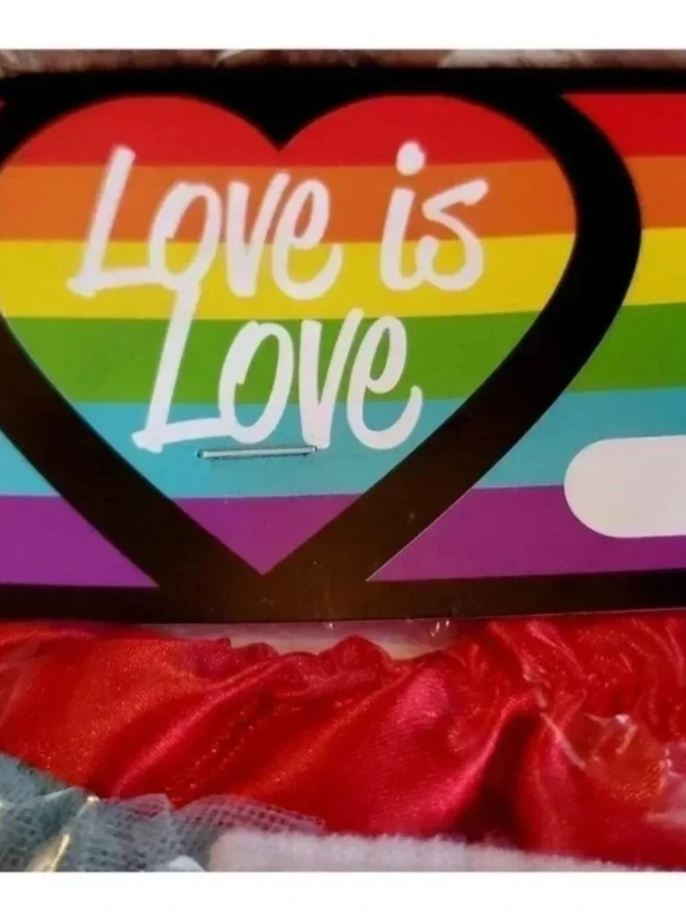New-Love Is Love Pride Tutu & Tube Socks Set